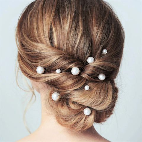 Pearl Hair Pins, Mixed Size