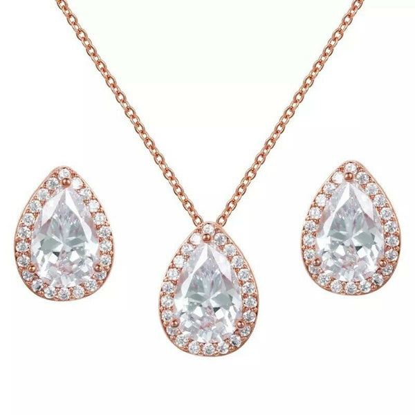 Bridal Necklace and Earrings Set