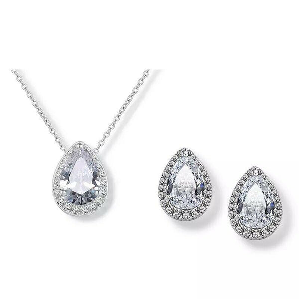 Bridal Necklace and Earrings Set