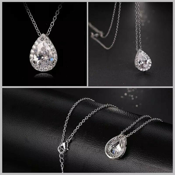 Bridal Necklace and Earrings Set