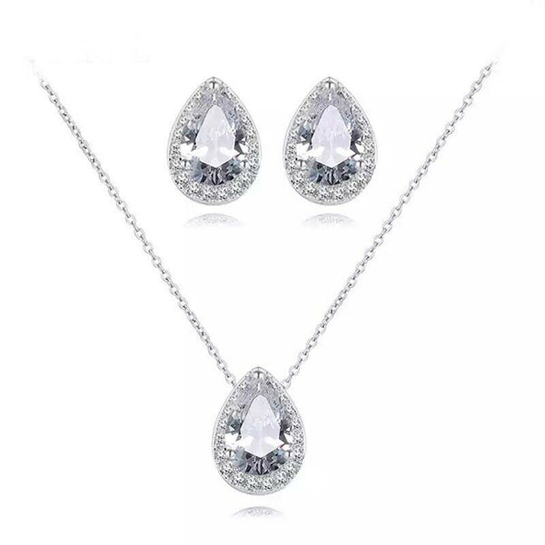 Bridal Necklace and Earrings Set