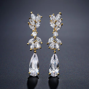 Crystal Water Drop Earrings