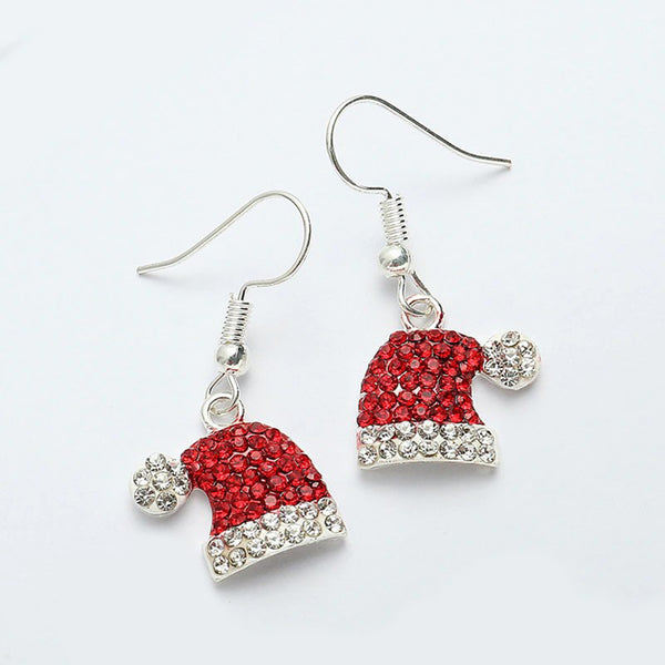 Christmas Santa Hat Earrings