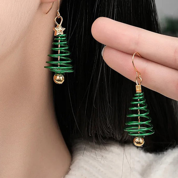 Christmas Tree Earrings