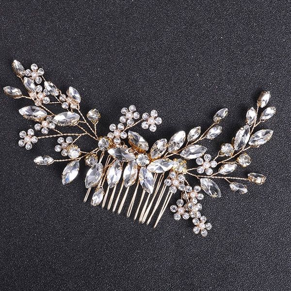 Vintage Crystal Bridal Hair Comb