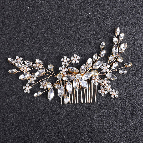 Vintage Crystal Bridal Hair Comb