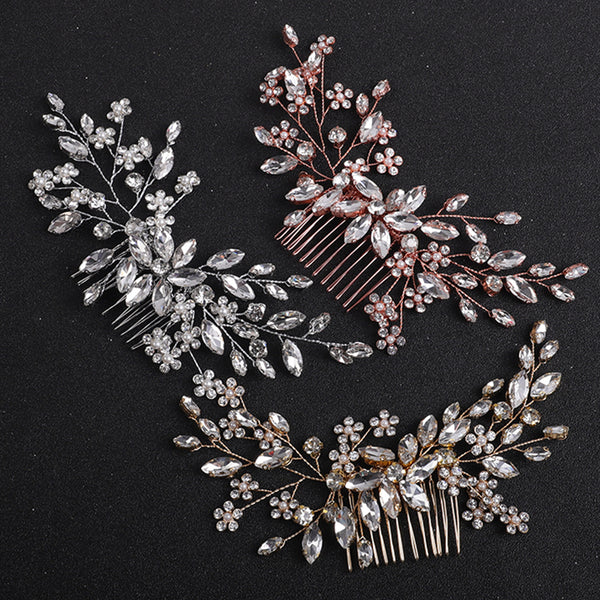 Vintage Crystal Bridal Hair Comb