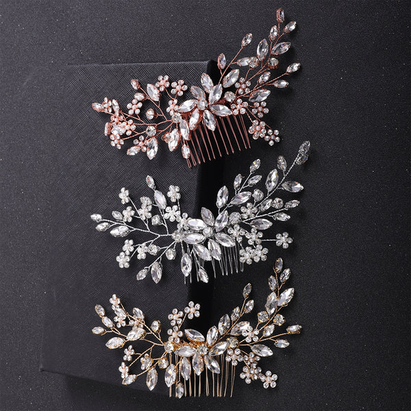 Vintage Crystal Bridal Hair Comb