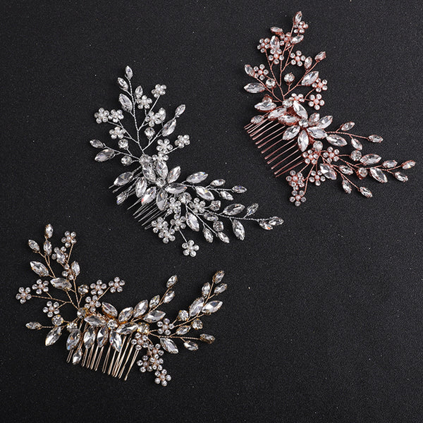 Vintage Crystal Bridal Hair Comb