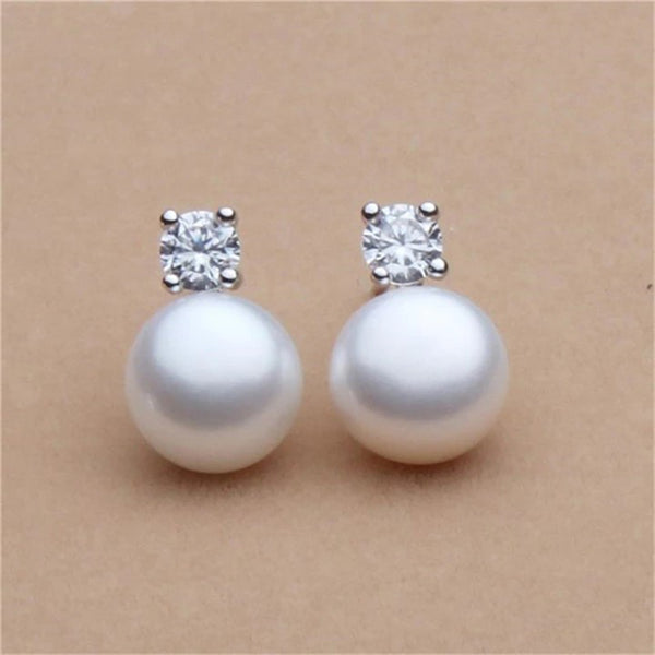 Freshwater Pearl Stud Earrings