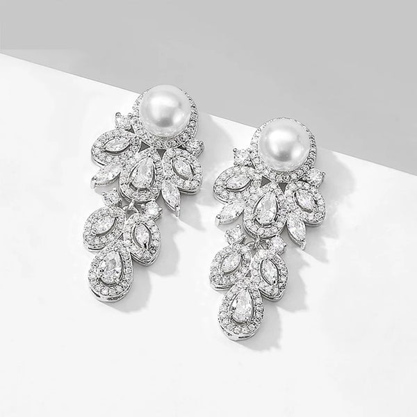 Bridal Pearl Earrings