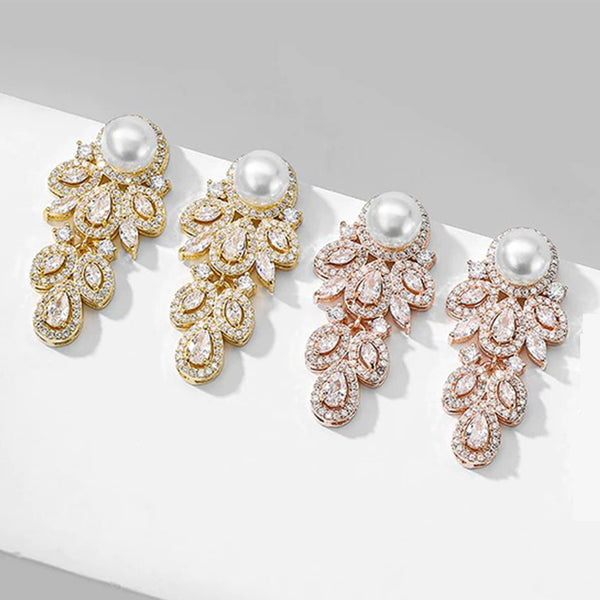 Bridal Pearl Earrings