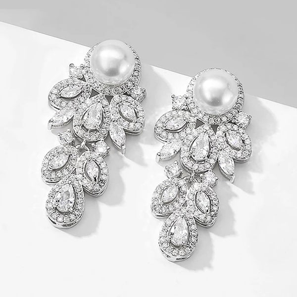 Bridal Pearl Earrings