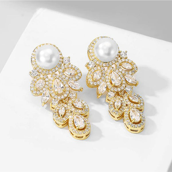 Bridal Pearl Earrings