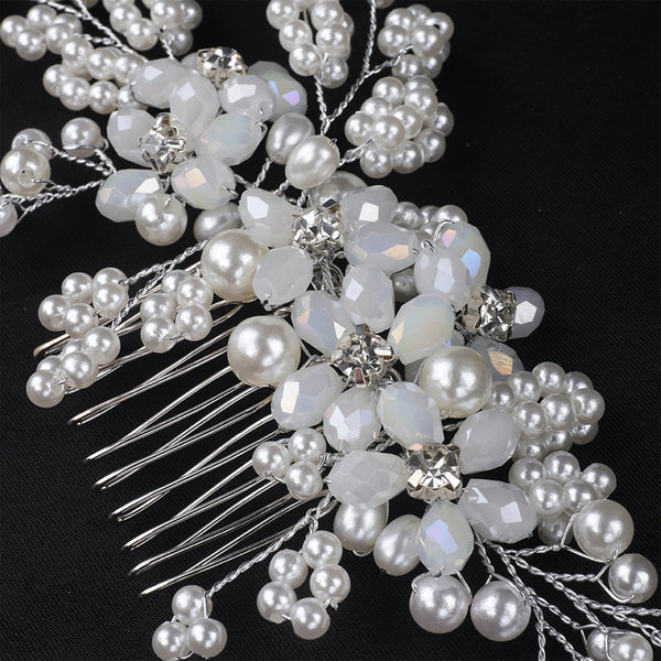 Pearl Bridal Hair Comb