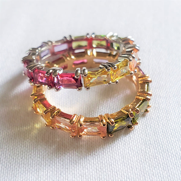 Colorful Rainbow Ring