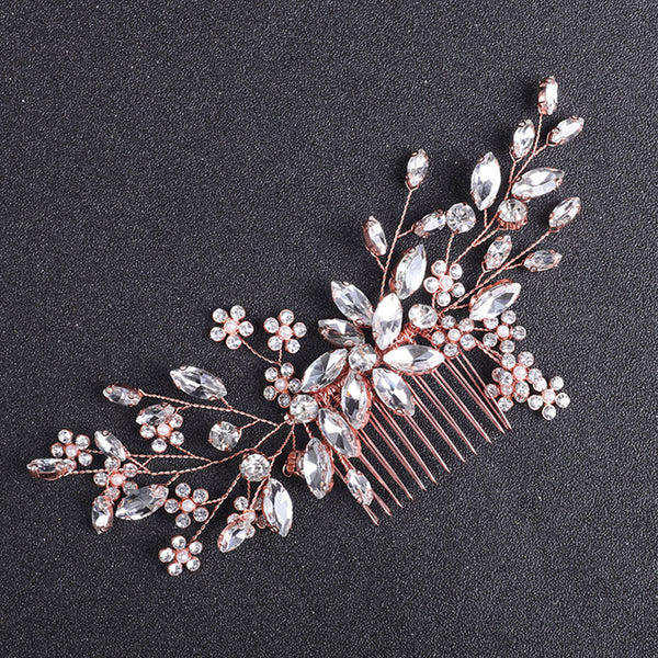 Vintage Crystal Bridal Hair Comb