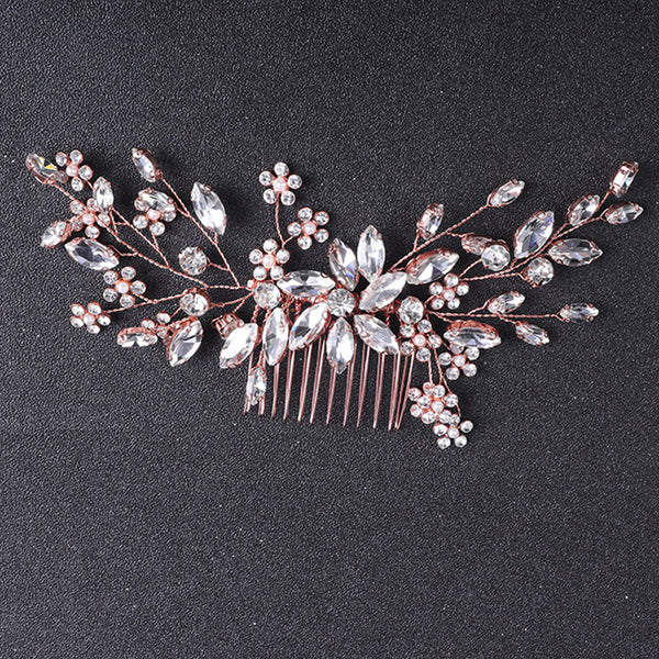 Vintage Crystal Bridal Hair Comb