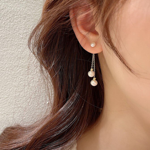 Pearl Dangle Earrings