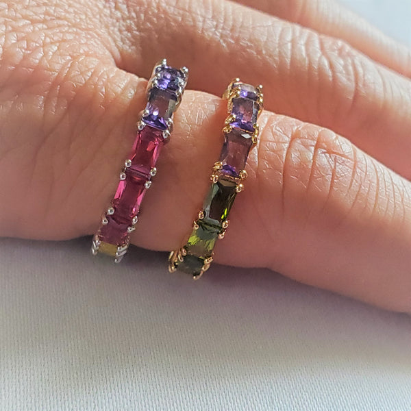 Colorful Rainbow Ring