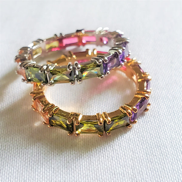 Colorful Rainbow Ring