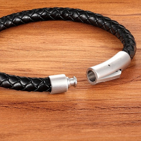 Genuine Leather Braided Bracelet