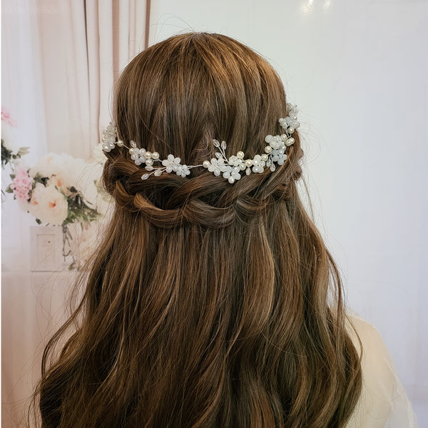 Floral Hair Crown Wreath