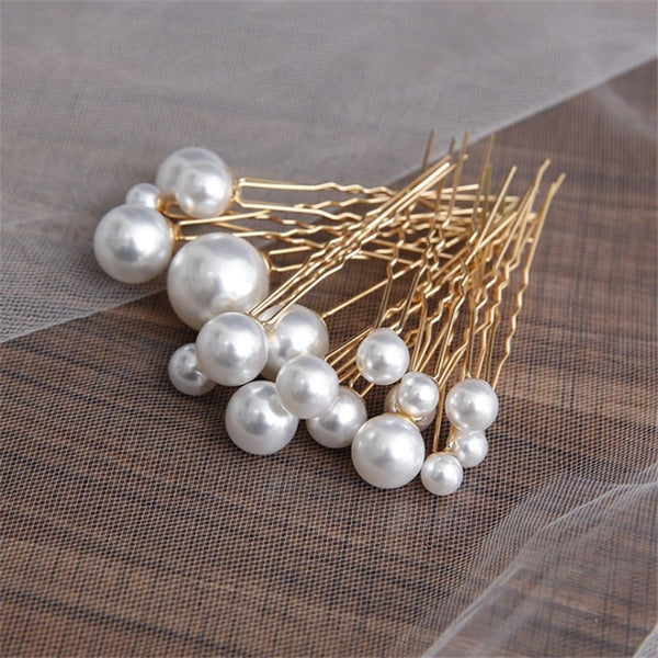 Pearl Bridal Hair Pins