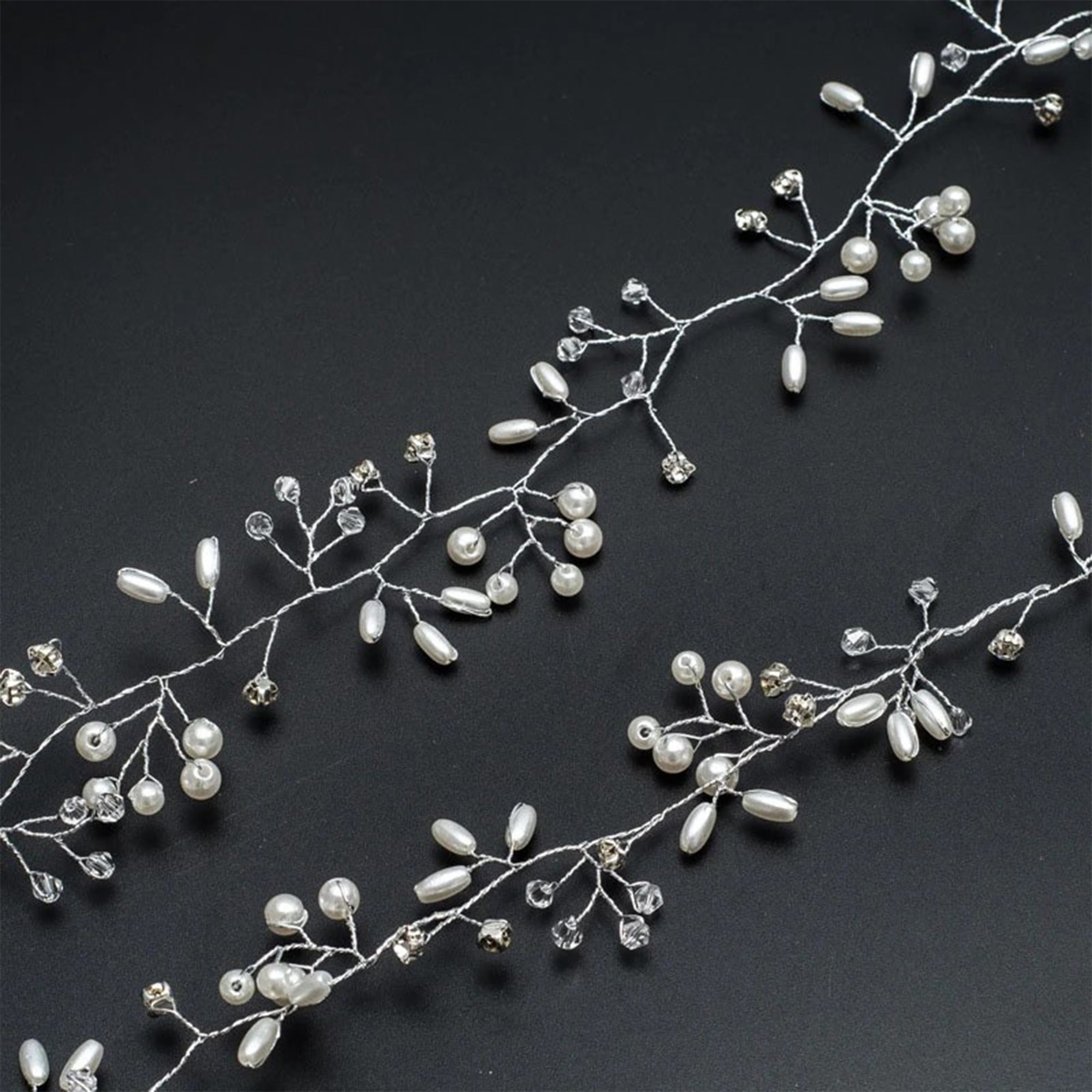 Bridal Silver Hair Vine hotsell #dbg100